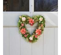 Marco Paul Summer Heart Door Wreath Outdoor