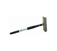 Marco Paul Telescopic Aluminium Squeegee Extending Cleaner Windows Wiper Sponge Soft Grip Handle Rubber & Sponge Head Extendable Handle Window Cleaner Indoor Outdoor