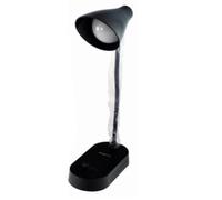Marco Paul USB Black LED Desk Lamp - Foldable 360° Adjustable Spotlight Bending Light with 2.4W and 3 Lighting Modes - Modern Home Lamp Indoor Use for Study, Bedroom, Living Room and Office
