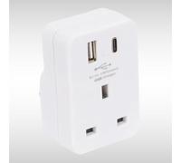 Marco Paul USB Plug, Multi USB Charger 5V 3A for iPhone X XR XS 8 7 6 6S Plus 5 5S 5C SE 14/14 Plus/14 Pro Max 13 12 11, AirPods, iPad, UK Multiple Wall Charging Adapter Multiport Mains Power Adaptor
