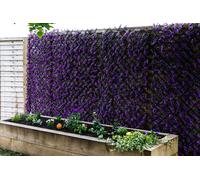 Marco Paul Violet Screening Panel Fence Privacy Screen for Garden Artificial Trellis in Purple Marco Paul Purple