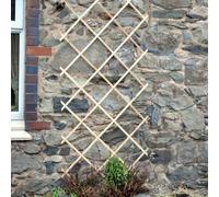 Marco Paul Wooden Expanding Trellis Garden Wall Trellis For Climbing Plants 180 X 60Cm