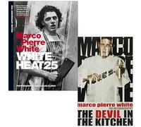 Marco Pierre White Collection 2 Books Bundle (White Heat 25: 25th anniversary edition, Devil in the kitchen [Paperback])