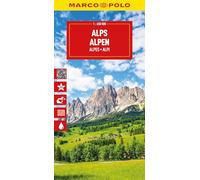 Alps Marco Polo Map