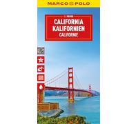 California Marco Polo Map: wegenkaart 1:900.000