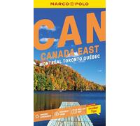 Canada East Marco Polo Pocket Guide – Montreal, Toronto & Quebec – with pull-out map