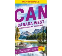 Marco Polo Canada West Pocket Travel Guide : Pull-out Map | Local Knowledge | Covers: Vancouver, Rocky Mountains, Victoria, Banff and more