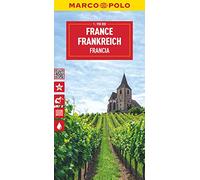 Falk Marco Polo Map - France - 1:950000 - Marco Polo Highlights