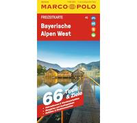 MARCO POLO Freizeitkarte 45 Bayerische Alpen West 1:100.000
