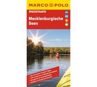 MARCO POLO Freizeitkarte 8 Mecklenburgische Seen 1:100.000: 1:100 000