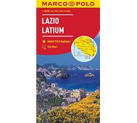 Marco Polo Latium - Lazio 9: Wegenkaart 1:200 000