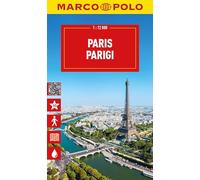 Marco Polo Paris Travel Map: Detailed Tourist Map with Top Sights (Folded Map): Pocket size,detailed map of Paris (Marco Polo Maps)