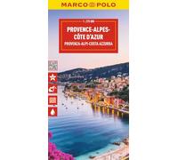 Falk Marco Polo Map - Provence, Alps, Cote d'Azur: Marco Polo Highlights