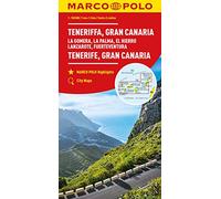 MARCO POLO Regionalkarte Teneriffa, Gran Canaria 1:150.000: La Gomera, La Palma, El Hierro, Lanzarote, Fuerteventura