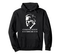 Marco Rubio 2028 Historic President Coming Soon (Black) Pullover Hoodie