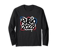 Marco Rubio 2028 President Election Political Modern Long Sleeve T-Shirt