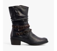 Marco Tozzi 25316-41-890 Womens Boots Navy Comb - UK 5