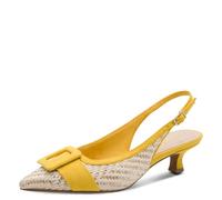 Marco Tozzi by Guido Maria Kretschmer Women’s Pumps Soft Feel Me Footbed Soft Lining Pointed, Yellow (Lemon Comb), 4.5 UK