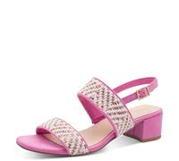 MARCO TOZZI by Guido Maria Kretschmer Women Sandal soft Feel Me Footbed soft Lining Stylish, pink (LIPSTICK COMB), 8.5 UK