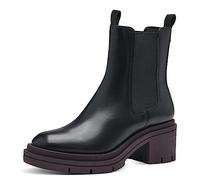 MARCO TOZZI Damen Chelsea Boots aus Kunstleder mit Absatz
