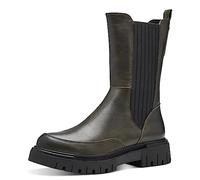 MARCO TOZZI Damen Chelsea Boots aus Kunstleder Plateau