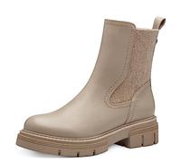MARCO TOZZI Damen Chelsea Boots aus Kunstleder Plateau