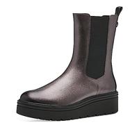 MARCO TOZZI Damen Chelsea Boots aus Kunstleder Plateau