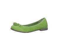 Marco Tozzi Decorative Bow Ballerinas Apple Green