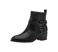 MARCO TOZZI Ladies Leather Zip Up Ankle Boots, black, 5 UK
