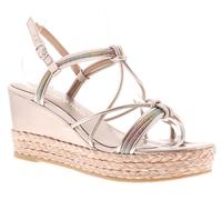 Marco Tozzi Malka Womens Wedge Sandals Gold, 3