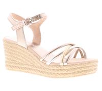 Marco Tozzi Manda Womens Silver Wedge Sandals, Size: 5