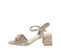 MARCO TOZZI Sandal mit Absatz 2-28387-44, Women's Heel, Nude Comb, 6 UK