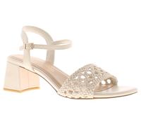 Marco Tozzi Tilly Womens Heeled Sandals Beige, 6.5