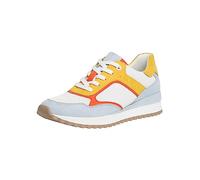 MARCO TOZZI Women' 2-2-23721-20 Sneaker, White L Blu C, 7.5 UK