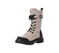 MARCO TOZZI Women' 2-2-25275-29 Fashion Boots, Ivory Comb, 4 UK