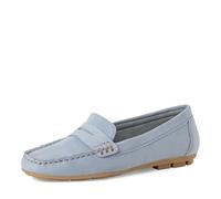 MARCO TOZZI Women Moccasin Soft Feel Me Footbed Comfortable, Blue (LT.Blue), 5.5 UK