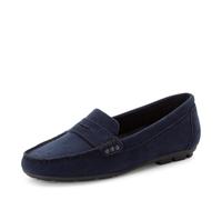 MARCO TOZZI Women Moccasin Soft Feel Me Footbed Comfortable, Blue (Navy), 4 UK