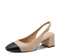 MARCO TOZZI Women Pumps Soft Feel Me Footbed Soft Lining Fashionable, Beige (Biscuit Comb), 6 UK