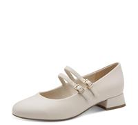 MARCO TOZZI Women Pumps Soft Feel Me Footbed Soft Lining Modern, Beige (Cream), 6 UK