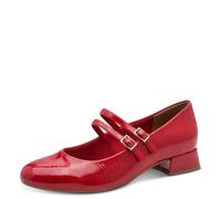 MARCO TOZZI Women Pumps Soft Feel Me Footbed Soft Lining Modern, red (RED Patent), 7.5 UK