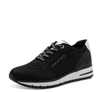 MARCO TOZZI Women Sneakers Soft Feel Me Removable Footbed Soft Lining Vegan Modern, Black (Black Comb), 5.5 UK