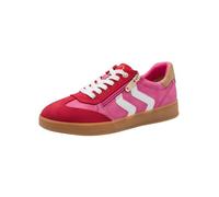 MARCO TOZZI Women Sneakers Soft Feel Me Removable Footbed Soft Lining Vegan Modern, Pink (Pink Comb), 7.5 UK