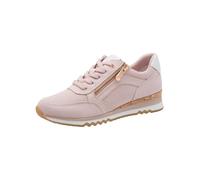 MARCO TOZZI Women Sneakers Soft Feel Me Removable Footbed Soft Lining Vegan Modern, Pink (Rose Comb), 7.5 UK