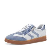 MARCO TOZZI Women's Damen Sneaker 2-23739-44, White Lt Blue, 4 UK