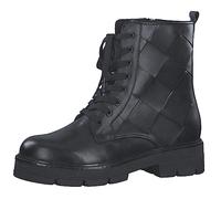 Marco Tozzi Women's 2-2-25223-29 Leather Lace-Up Ankle Boots, Black (Black Nappa), 7.5 UK