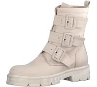 Marco Tozzi Women's 2-2-25819-29 Leather Heel Boots Ankle, Cream, 6 UK