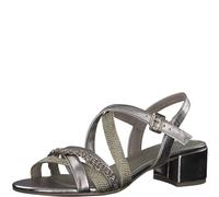 MARCO TOZZI Women's 2-2-28211-20 Heeled Sandals, platinum, 6 UK