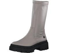 MARCO TOZZI Women' 2-2-85417-39 Mid Calf Boot, Ivory, 6.5 UK