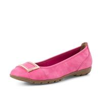 MARCO TOZZI Women's 2-22111-44 Ballet Flats, Pink, 6 UK