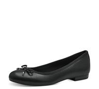 Marco Tozzi Milana Women's Black Ballerina Shoes, Size: 6.5